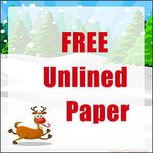 Christmas Writing Paper FREE 07