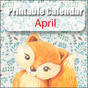 Printable Calendar April