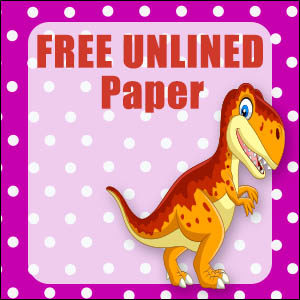 printable dinosaur stationery free