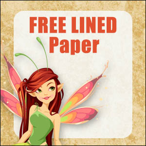 printable fairy stationery free